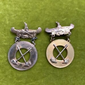 Two TOTE Daughters of Pocahontas Fraternal Pin